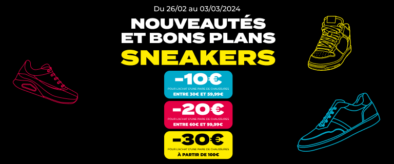 Bon plan outlet sneakers